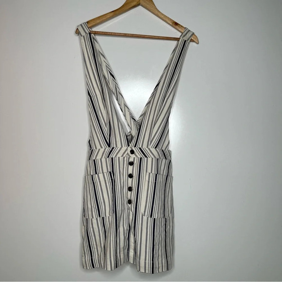 Free People Stripe Old School Love Jumper Size 10 - Picture 3 of 8